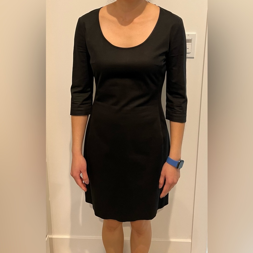 Costume National simple black dress